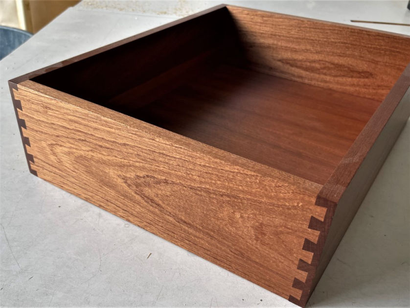 Sapele Dovetailed Drawer Florida